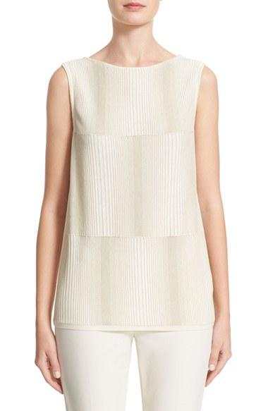 Women's Lafayette 148 New York Ombre Stitch Tank