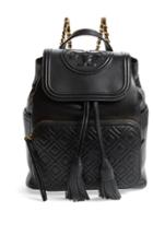 Tory Burch Fleming Lambskin Leather Backpack -