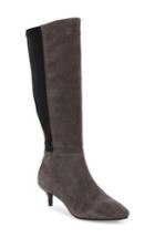 Women's Sudini Beverly Stretch Back Knee High Boot M - Grey