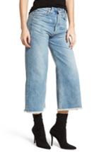 Women's Citizens Of Humanity Emma High Waist Crop Wide Leg Jeans - Blue