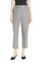 Women's Kate Spade New York Mod Plaid Crop Pants - Grey