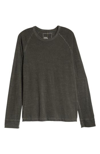 Men's Mills Supply Humboldt Slub Jersey Long Sleeve T-shirt - Black