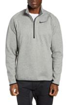 Men's Nike Quarter Zip Pullover, Size R - Grey