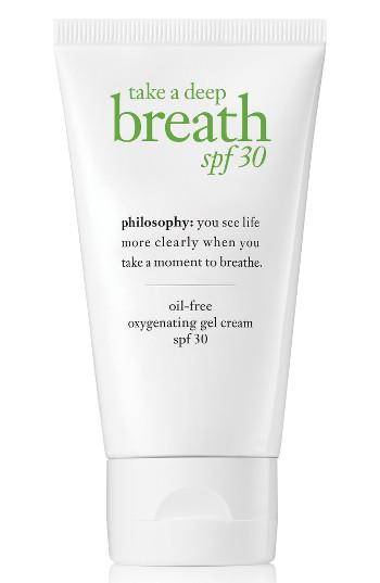 Philosophy Take A Deep Breath Oil-free Oxygenating Gel Cream Spf 30