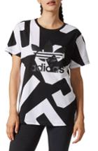 Women's Adidas Bold Ages Boyfriend Tee - Black