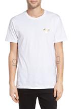 Men's True Religion Brand Jeans Gold Buddha Graphic T-shirt, Size - White