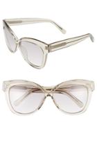Women's Linda Farrow 60mm Cat Eye Sunglasses -