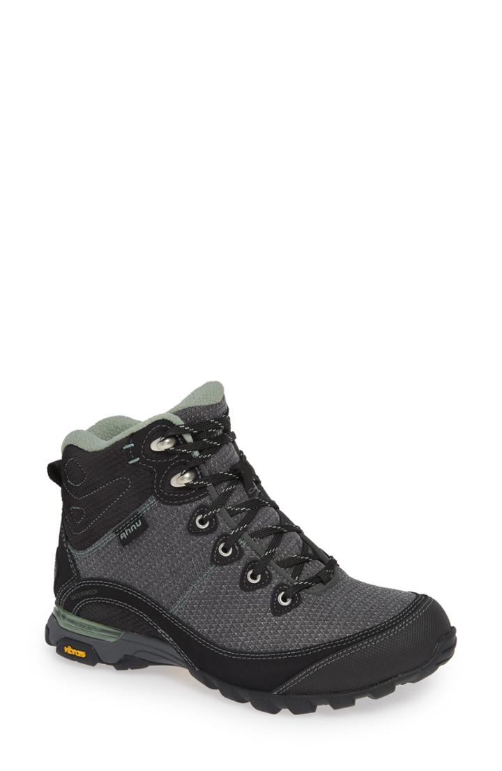 Women's Ahnu By Teva Sugarpine Ii Waterproof Hiking Boot .5 M - Black