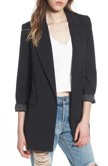 Women's Afrm Nova Oversize Blazer - Black