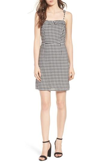 Women's Cupcakes And Cashmere Eddie Gingham Dress - Black