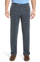 Men's Tommy Bahama Havana Herringbone Silk Blend Chinos X 34 - Blue