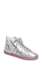 Women's Dolce Vita Zeus Sneaker .5 M - Metallic