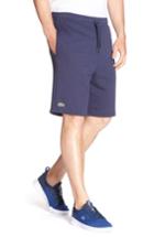 Men's Lacoste Sport Fleece Shorts (xl) - Blue