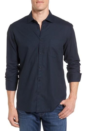 Men's Billy Reid John T Standard Fit Sport Shirt - Blue