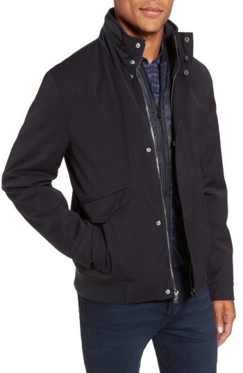 Men's Michael Kors Fit Jacket, Size Small - Blue