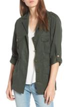 Women's Cupcakes And Cashmere Brannen Military Jacket - Green
