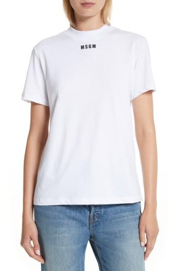 Women's Msgm Logo Tee