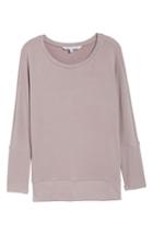 Women's Cupcakes And Cashmere Ivery Emily's Favorite Sweatshirt - Purple