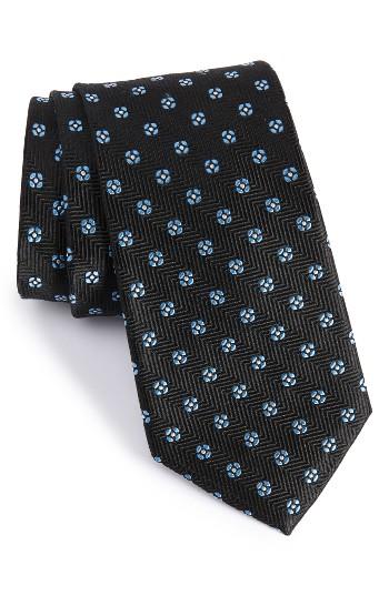Men's Nordstrom Men's Shop Harry Neat Medallion Silk Tie