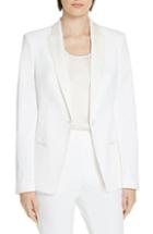 Women's Boss Jaxtiny Tuxedo Jacket - White