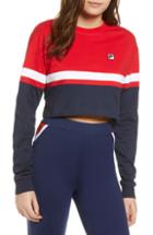 Women's Fila Vivian Crop Tee - Red