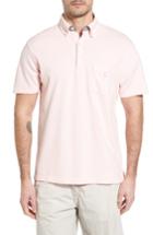 Men's Tailorbyrd Two-tone Pique Polo - Pink