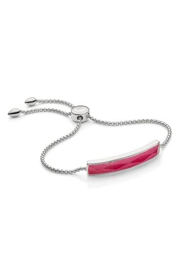 Women's Monica Vinader Silver Baja Facet Bracelet