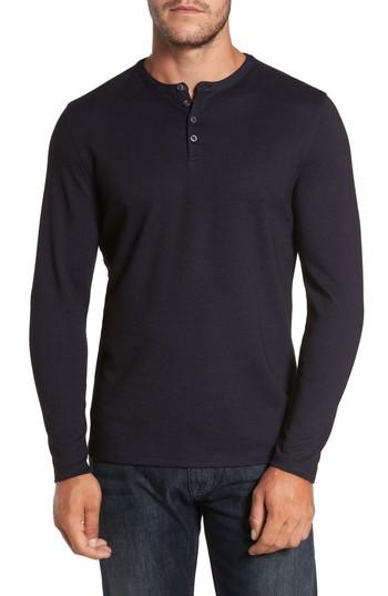 Men's Robert Barakett Birmingham Henley, Size - Purple