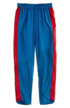 Women's Universal Standard For J.crew Inset Stripe Pants - Blue