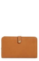 Women's Sole Society Travel Faux Leather Wallet - Beige