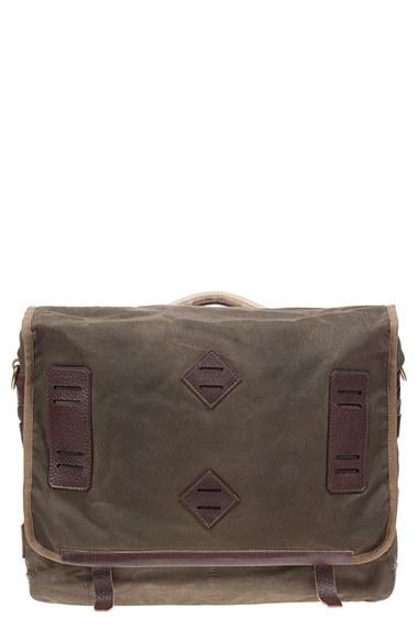 Men's Will Leather Goods 'mt. Hood' Messenger Bag - Green
