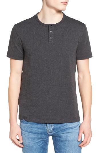 Men's Original Penguin Bing Slim Fit Henley T-shirt - Black