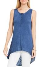 Women's Two By Vince Camuto High/low Tank - Blue