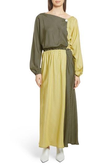 Women's Robert Rodriguez Colorblock Stripe Dress - Yellow