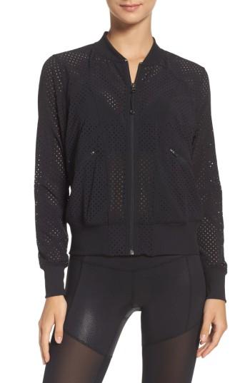 Women's Zella Max Bomber Jacket - Black
