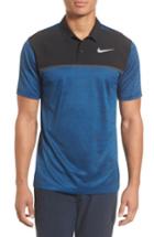 Men's Nike Dry Colorblock Golf Polo - Grey