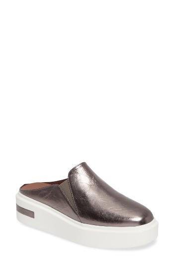 Women's Linea Paolo Fab Platform Sneaker .5 M - Metallic