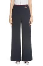 Women's Ted Baker London Colour By Numbers Wide Leg Trousers - Blue