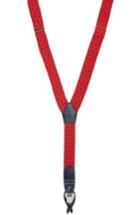 Men's Magnanni Dot Suspenders, Size - Red / Navy