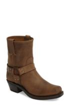 Women's Frye Harness Square Toe Engineer Boot M - Brown