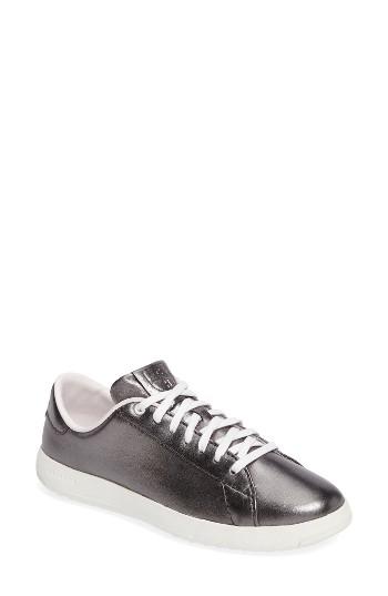 Women's Cole Haan 'grandpro' Tennis Sneaker .5 B - Metallic