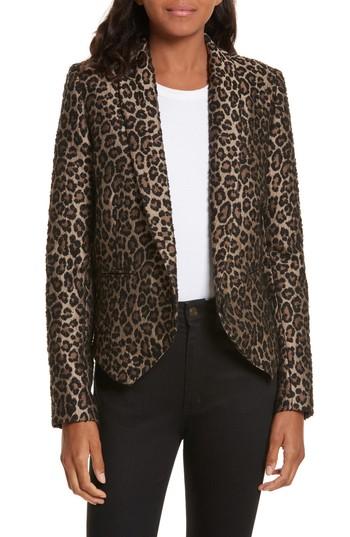 Women's Smythe Anytime Leopard Jacquard Blazer