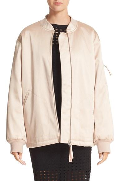Women's T By Alexander Wang Satin Bomber
