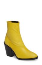 Women's Topshop May Sock Bootie .5us / 38eu - Yellow