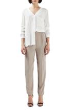 Women's Topshop Satin Panel Tapered Pants