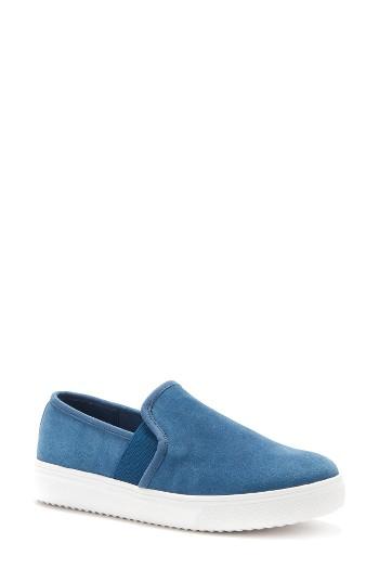 Women's Blondo Riyan Waterproof Sneaker .5 M - Blue
