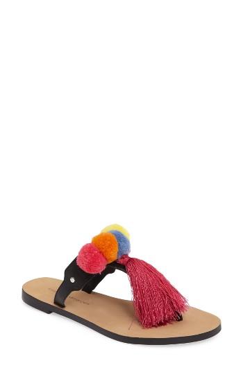 Women's Rebecca Minkoff Erika Pompom Tassel Sandal