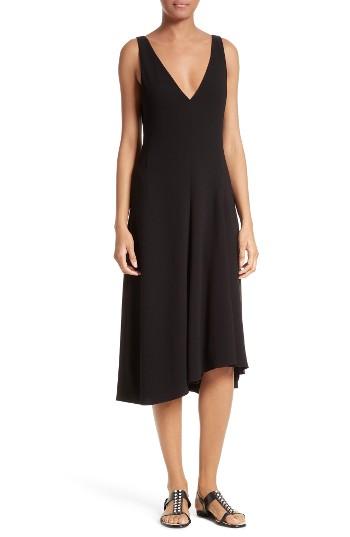 Women's Theory Tadayon B Elevate Crepe Midi Dress