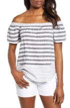 Women's Lucky Brand Off The Shoulder Top - Grey