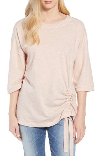 Women's Caslon Side Tie Top - Black